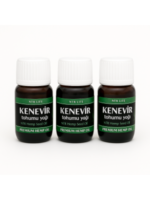 NTR KENEVİR TOHUMU YAĞI ( HEMP SEED OIL) 3 ADET